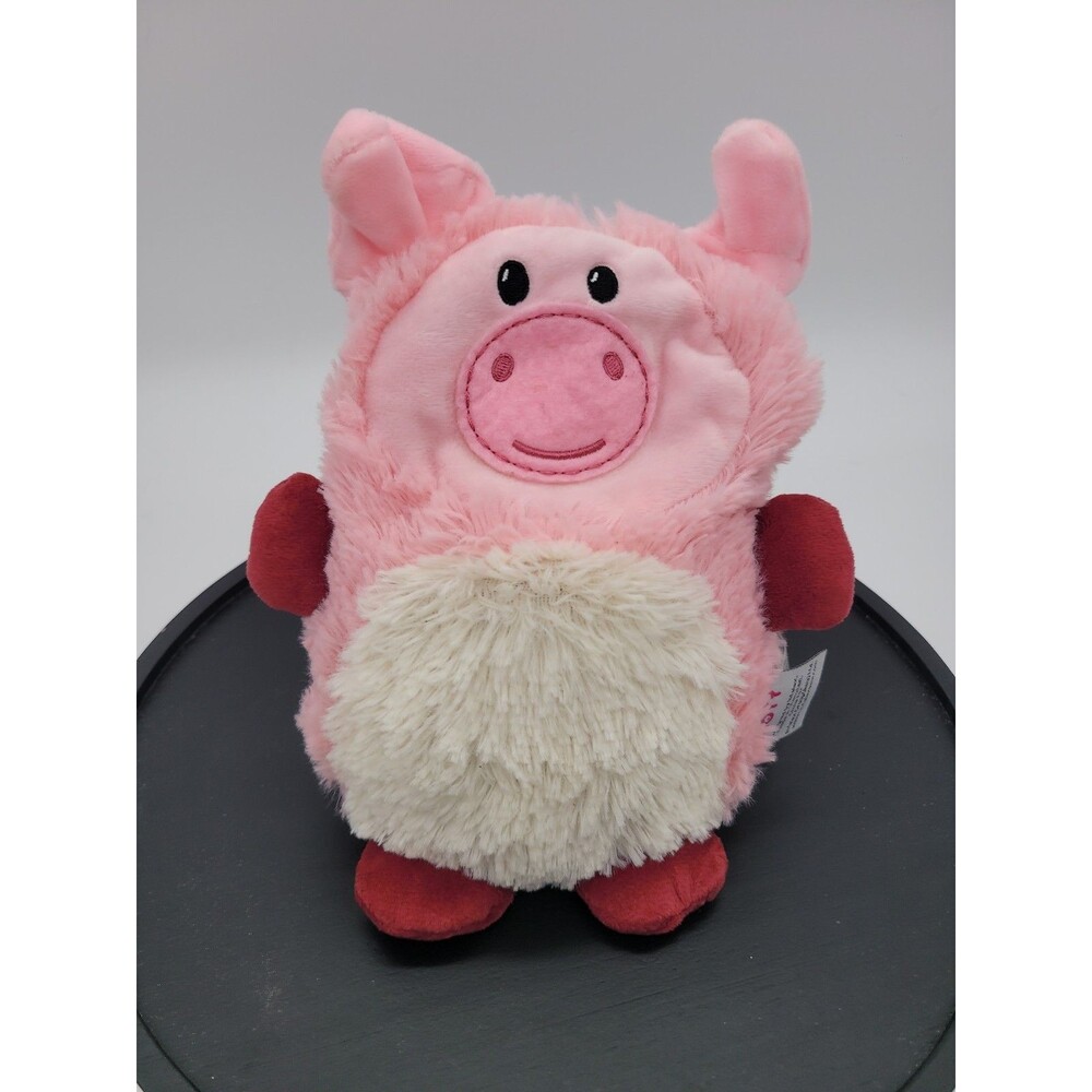Intelex Warmies Hooty Pink Pig Plush Heatable  Mircowaveable 9"